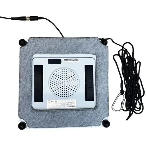 Робот для миття вiкон Grunhelm GRW31SW квадратний 3 режими 50 мл білий (142697) - фото 6