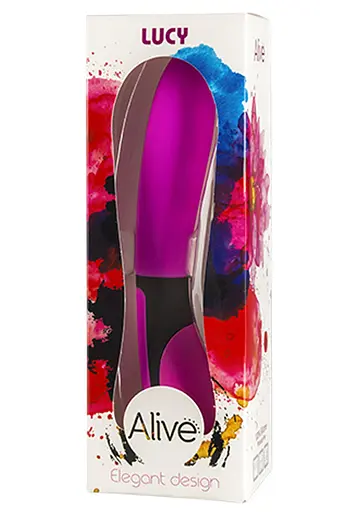 Вибратор Alive Lucy 18.4 см розовый - фото 4