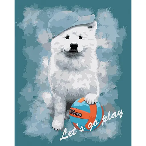 Набір для розпису по номерах Давай пограємо, 40x50 см, КНО4180