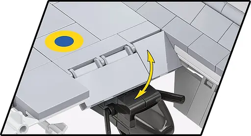 Конструктор COBI український F-16AM Fighting Falcon 5893 - фото 5