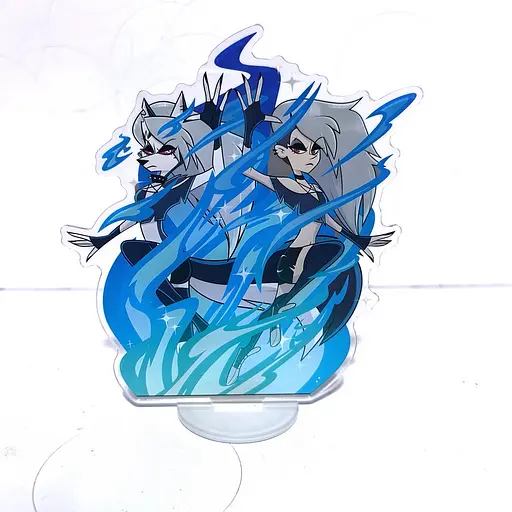 Акрилова фігурка Пекельний Бос Луна Helluva Boss Loona 10 см