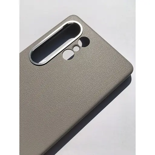Оригінальний протиударний шкіряний чохол Samsung Kindsuit Case для Galaxy S25 Ultra Grey EF-VS938PBEGWW - фото 6