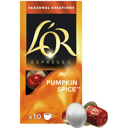 Кофе молотый L'OR Pumpkin spice в капсулах 520 г (10 шт. х 52 г)