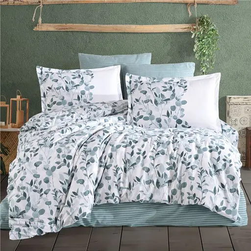 Постільна білизна Putto V1 Mint Ранфорс Clasy pbe0052057 - фото 1