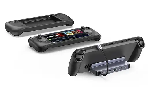 Игровая док-станция (хаб) Ugreen CM666 Steam Deck Dock 6-в-1 4K 120Hz (UGR-15388) - фото 2