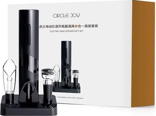 Винний набір Circle Joy Electric Wine Opener Gift Set (CJ-TZ08) [78887] - фото 5