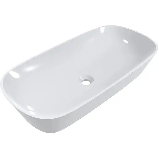 Умивальник Miraggio Tripoli глянсовий 0000586, Білий - фото 1