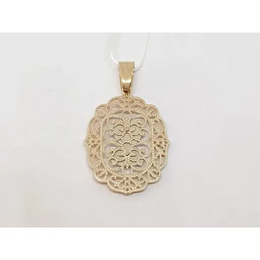 Золота підвіска Золотий Вік з фіанітами. 31110-1/01/1/1 - фото 3