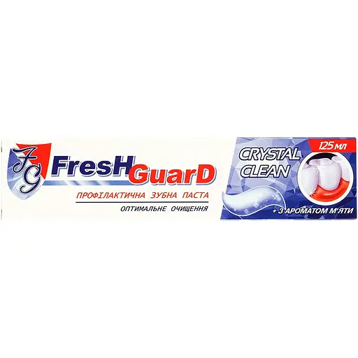 Зубна паста Fresh Guard Crystal Clean 125 мл - фото 1