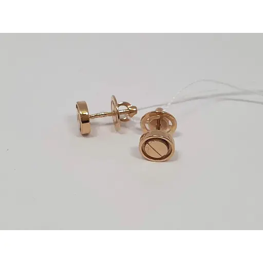 Золоті сережки-пуссети Харківська ювелірна фабрика. 700587-СП - фото 3