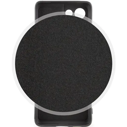 Чохол TPU GETMAN Liquid Silk Full Camera для Samsung Galaxy S22 Ultra Чорний / Black - фото 3