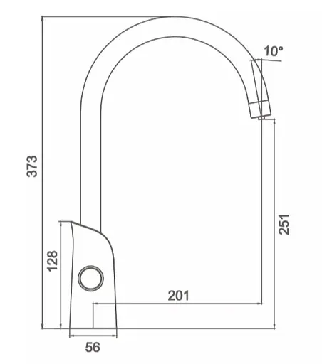 Змішувач для кухні Gappo з виходом для питної води G4303-6 - фото 6