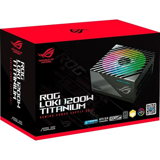 Блок живлення ASUS ROG-LOKI-1200T-SFX-L-GAMING PCIE5 1200W Titanium (90YE00N0-B0NA00) - фото 8