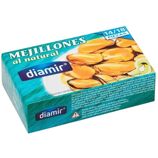 Мiдii Diamir у власному соку 111 г