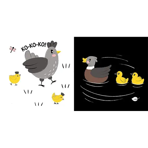 Моя контрастна книжка: "Мама і малюк" Ранок 1703004 від народження - фото 4