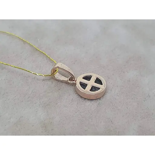 Золота підвіска Платон з агатом. 1П164/67Б - фото 3