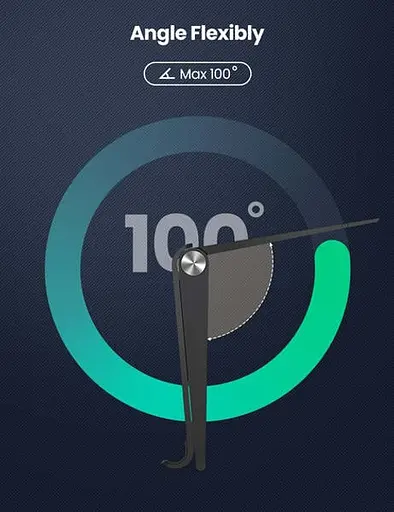 Тримач-підставка для мобільного телефона Ugreen LP247 Adjustable Portable Stand (80903) чорна - фото 4