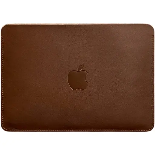 Чохол із натуральної шкіри BlankNote для MacBook 13 дюйм Світло-коричневий - фото 1