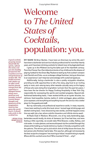 The United States of Cocktails. Recipes, Tales, and Traditions from All 50 States (and the District of Columbia) - фото 6