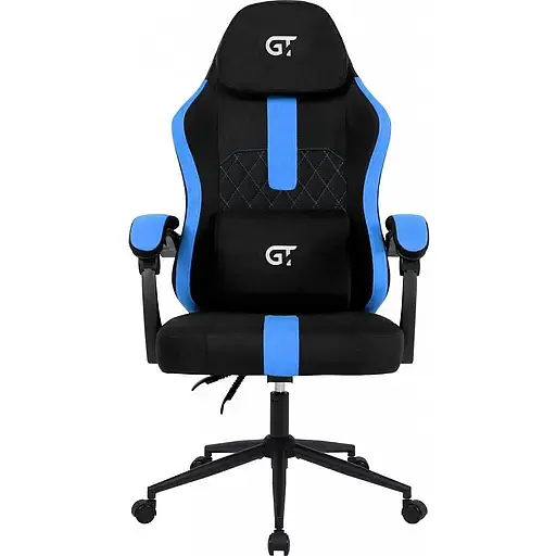 Геймерское кресло GT Racer (X-2326 Fabric Black/Blue) - фото 1