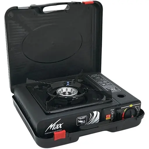Портативная газовая плита Voltronic MAX-664 под газовые баллоны бутан и пропан-бутан (MAX-66) [150245] - фото 4