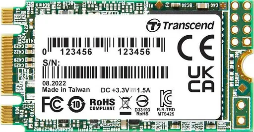 Накопичувач SSD Transcend m.2 sata 1TB (TS1TMTS425S) - фото 1