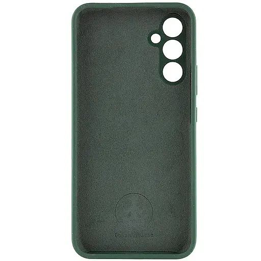 Чохол Lakshmi Silicone Cover Full Camera (AA) with logo для Samsung Galaxy A56 5G Зелений/Dark green - фото 2