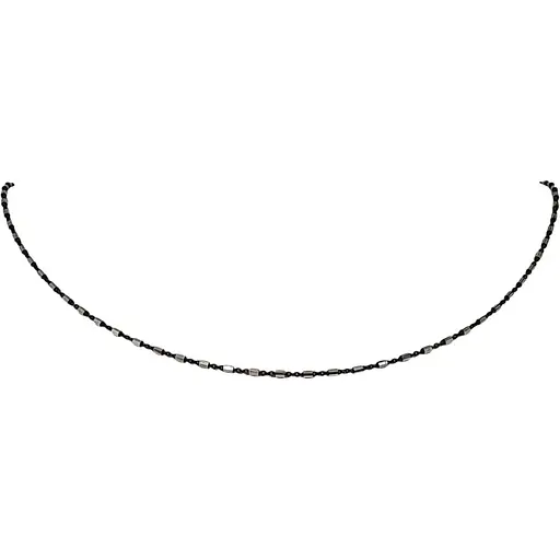 Серебряная цепь Аметист Фантазийное 32С0301ЧЦ 40