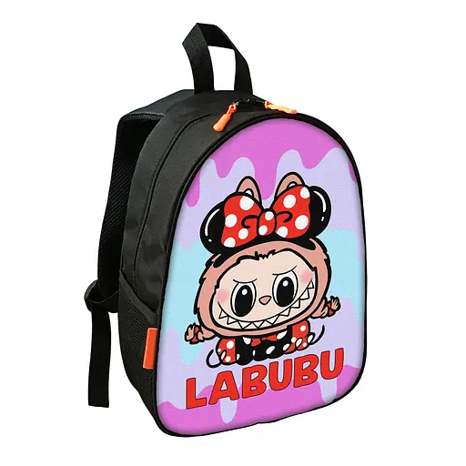 Рюкзак детский Лабубу/Labubu школьный/городской 34х27х13 см для девочки/мальчика (02778)