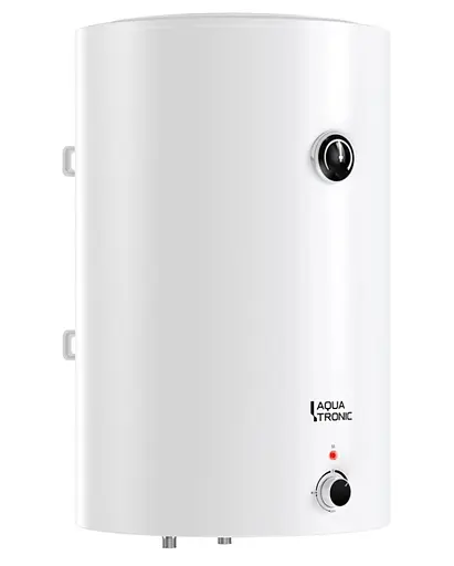 Водонагрівач електричний Aquatronic, 2 кВт, сухий ТЕН, 50 л універсальний, циліндричний, білий (Round D504620 B4) - фото 2