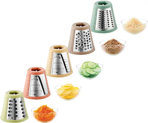 Sencor Мультирізка стаціонарна, 150Вт, 5 насадок, чорний - фото 8