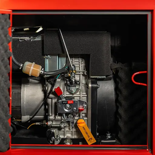 Генератор дизельный трехфазный 6 кВт Bison BS8500Q-3 (41-00413) - фото 4