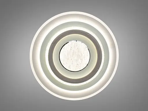 Світлодіодний стельовий світильник Romin сірий 34 Вт CCT - фото 2