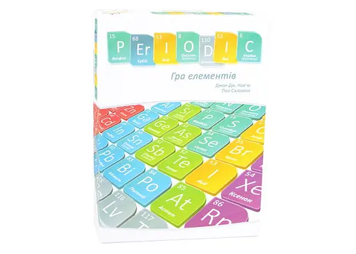 Настольная игра Ігромаг Таблица Менделеева Periodic: Игра элементов (Periodic: A Game of The Elements) (укр.) (GOT1008)
