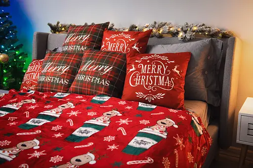 Плед Ardesto Flannel 160х200 см веселые олени (ART0117PB) - фото 6