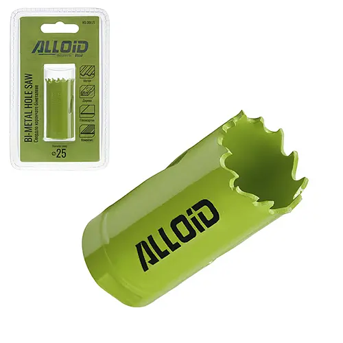 Свердло корончате Alloid Building Tools біметалеве 25 мм (HS-30025) - фото 2
