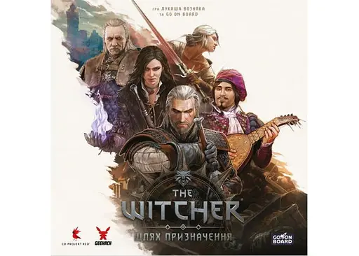 Настільна гра Geekach Games Відьмак. Шлях призначення - Делюкс (The Witcher: Path of Destiny - Deluxe) (укр.) (GKCH206PD) - фото 2