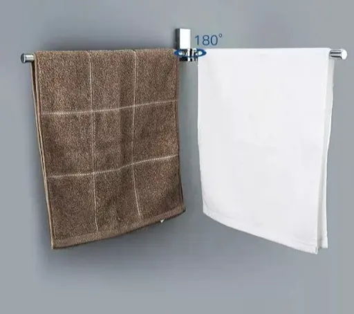 Полотенцедержатель двойной Frap поворотный F1812 - фото 3