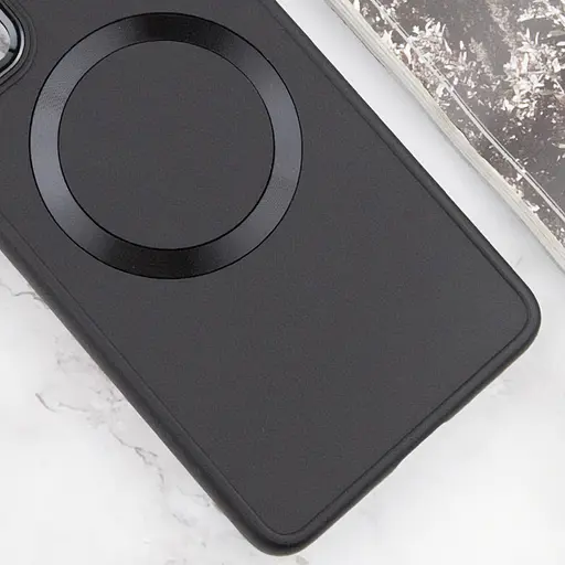 Чохол Epik TPU Bonbon Metal Style with MagSafe для Samsung Galaxy A25 5G Чорний/Black - фото 4