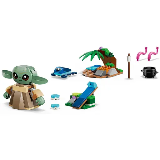 Конструктор LEGO Star Wars Сімейний будинок Ґроґу 107 деталей (75443) - фото 3