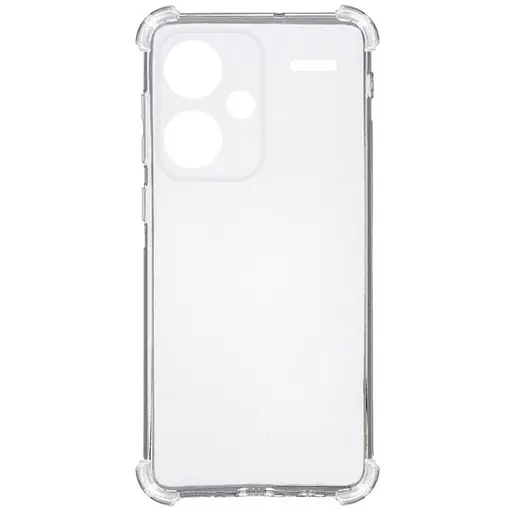 TPU чохол GETMAN Ease logo посилені кути Full Camera для Xiaomi Redmi Note 13Pro+ Безбарвний (прозорий)