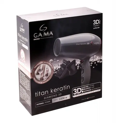 Фен Ga.Ma Titan Keratin Diamond 3D (GH0303) [61011] - фото 3