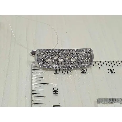 Срібні сережки Qvaliz з фіанітами. 90200419 - фото 4