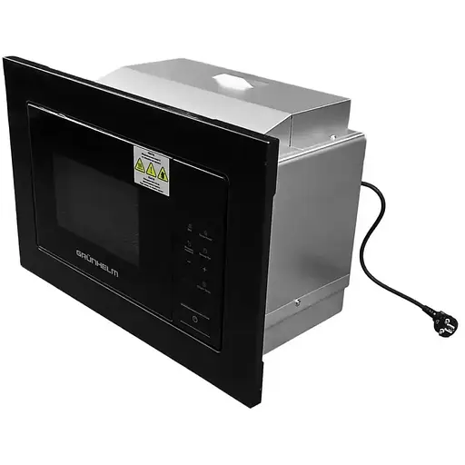 Мікрохвильова піч вбудована Grunhelm GBMW 20MB800 800 Вт 20 л чорна (131862) - фото 3