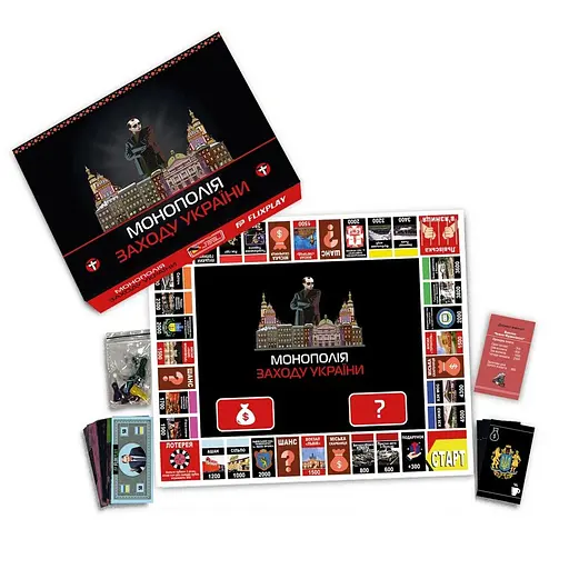 Настільна гра "Монополія Заходу України" PLR-0040 від 2 до 5 гравців - фото 2