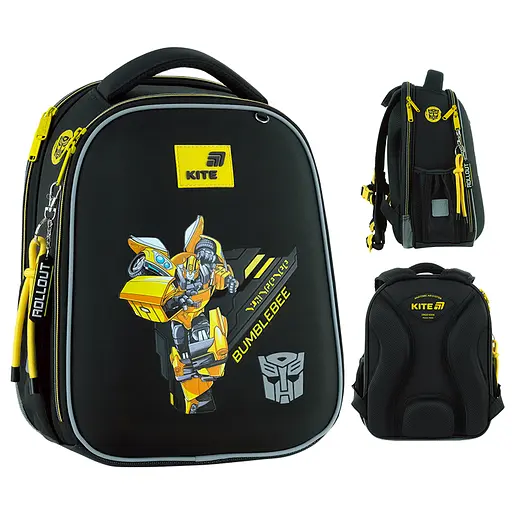 Рюкзак Kite Education каркасний 555 TF Чорний (TF26-555S) - фото 2