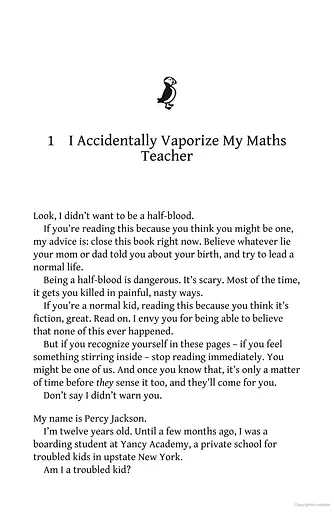 Percy Jackson and the Lightning Thief. Book 1 - фото 7