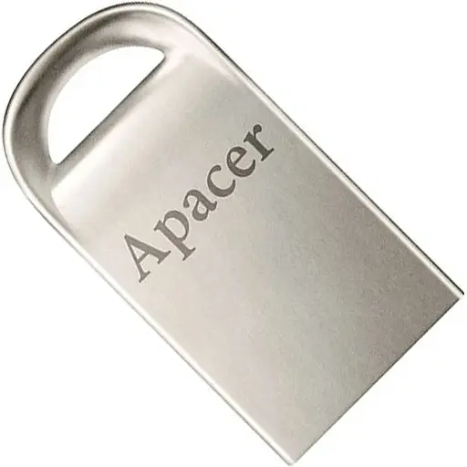 Полностью металлический Usb флэш-накопитель Apacer AH115 32 GB silver - фото 1