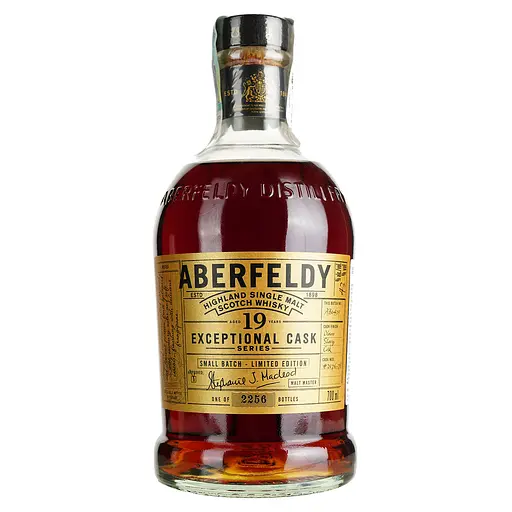 Віскі Aberfeldy Sherry Cask 19 Year Old 43% 0.7 л в подарунковій упаковці - фото 2