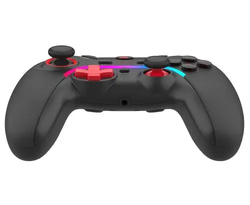 Геймпад Bloody GPW70 Black/Red беспроводной USB 2.4GHz для ПК/PS3/Switch/Android двойная вибрация 600 mAh - фото 3